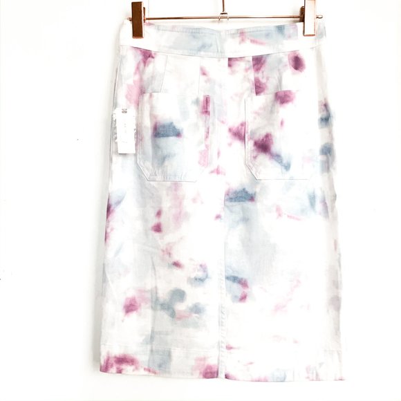NWT anthropologie kimmie tie-dye tulip midi skirt - Picture 7 of 9